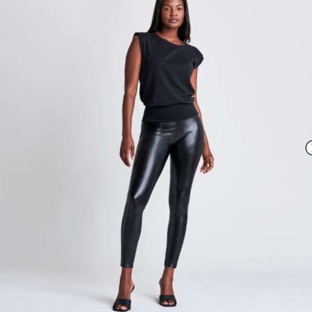 ASSETS by SPANX Women's All Over Faux Leather Leggings